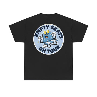 Manchester City T-Shirt — 'Empty Blue Seats On Tour' Retro Skate Graphic Tee