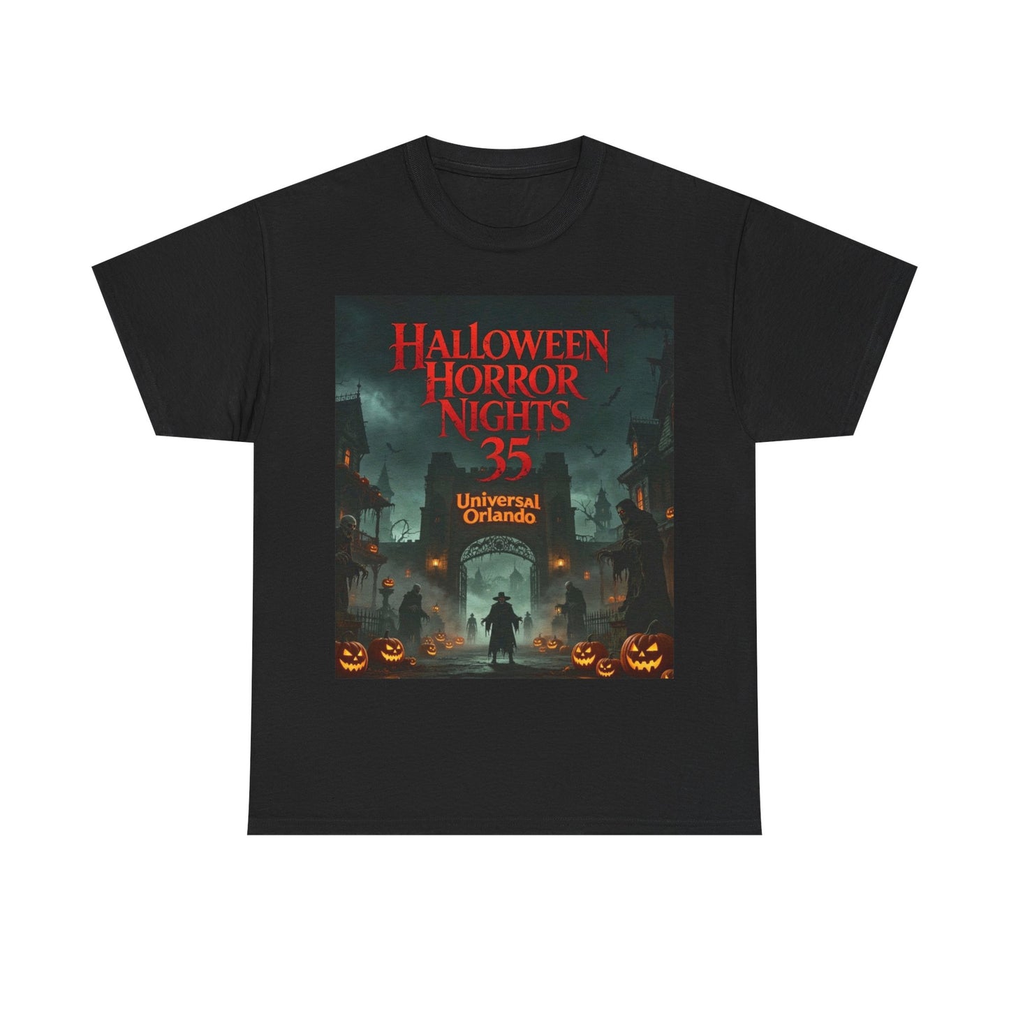 Halloween Horror Nights 35 T-Shirt — Pumpkin Night Tee