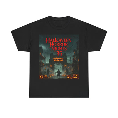 Halloween Horror Nights 35 T-Shirt — Pumpkin Night Tee