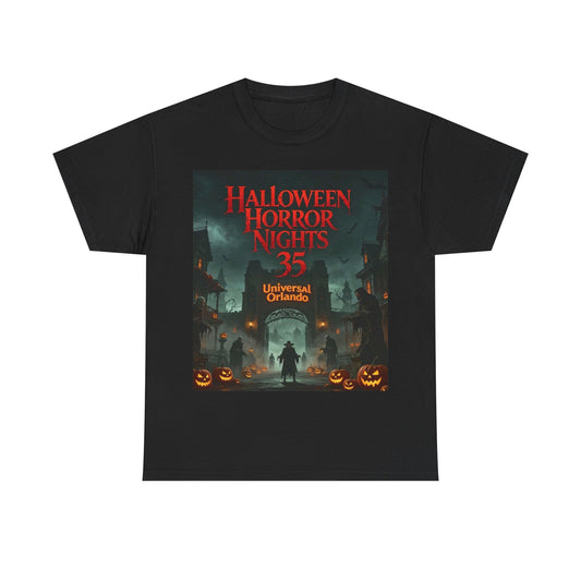 Halloween Horror Nights 35 T-Shirt — Pumpkin Night Tee