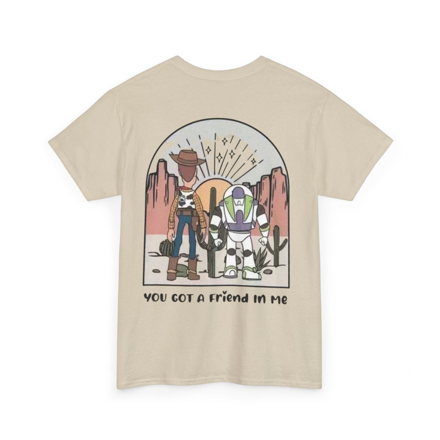 Toy Space Friends T‑Shirt — "You Got a Friend in Me" Graphic Tee