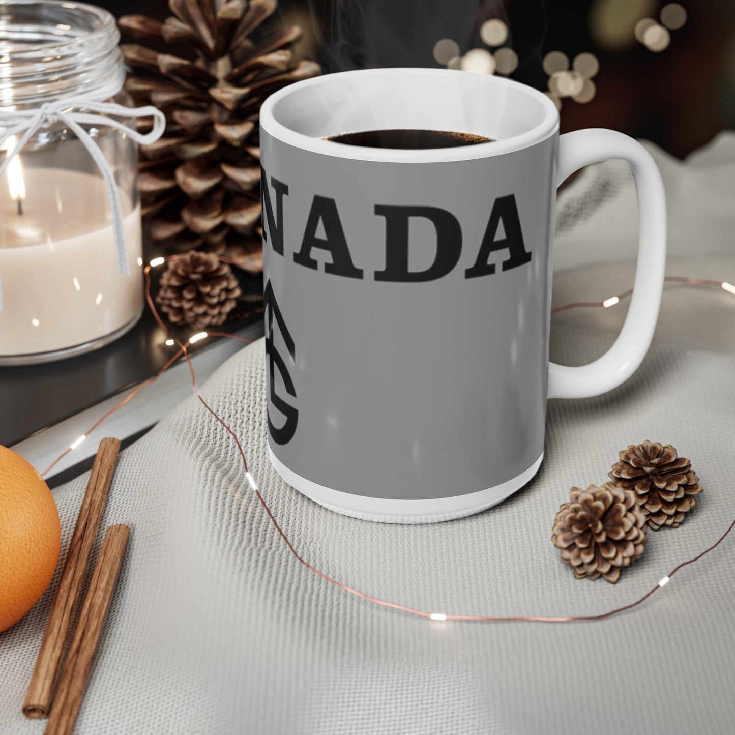 Grandad TV Ceramic Coffee Mug — 11oz & 15oz Gray Dad Gift