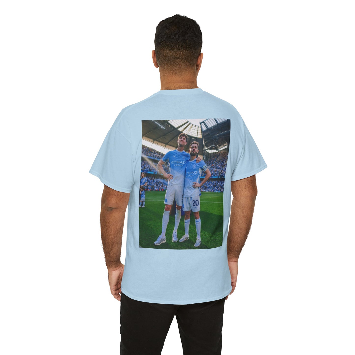 Bernardo Silva & John Stones Manchester City Legends T-Shirt