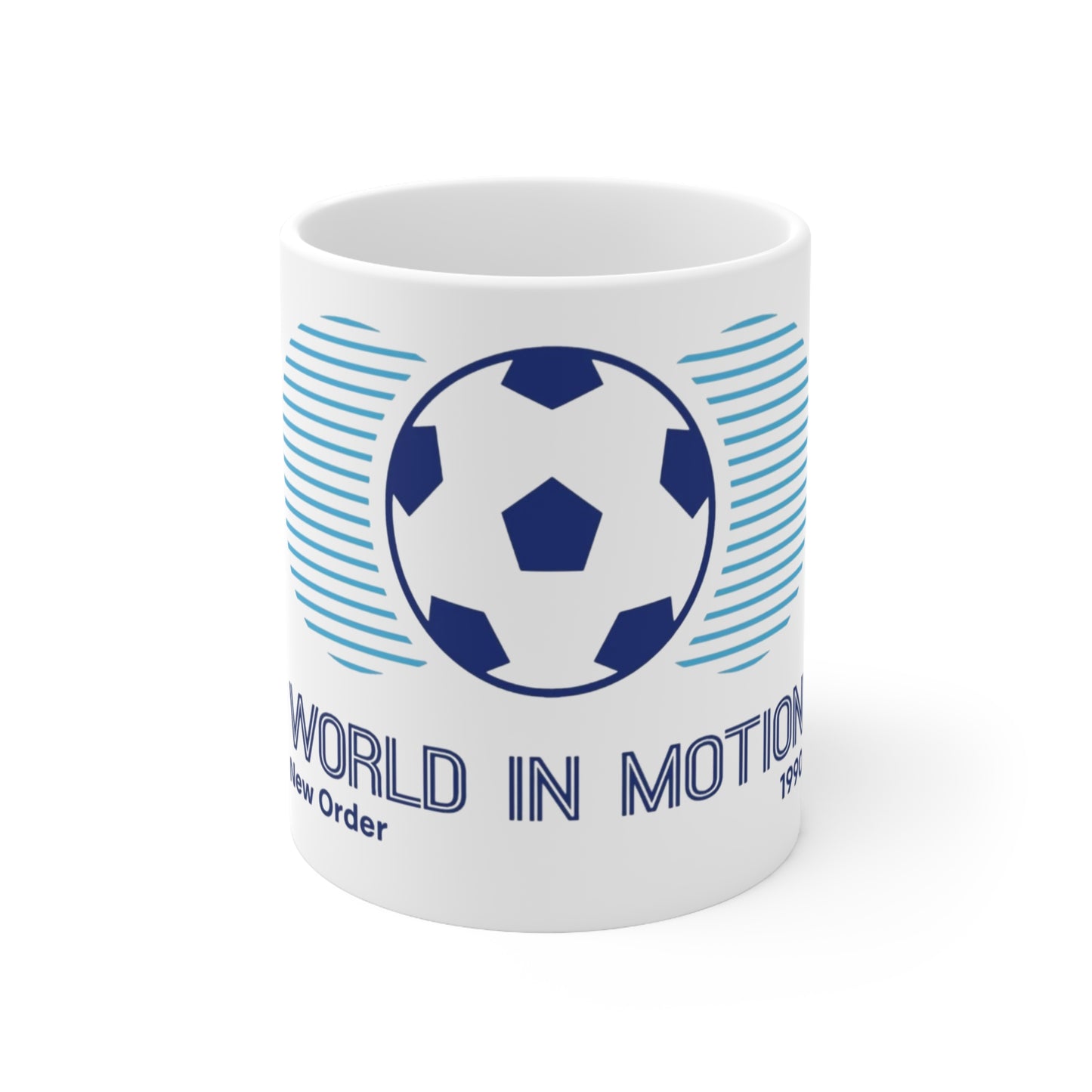 England “World in Motion” Ceramic Coffee Mug – 11oz & 15oz