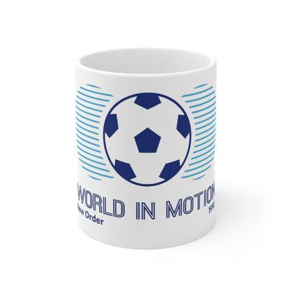England “World in Motion” Ceramic Coffee Mug – 11oz & 15oz