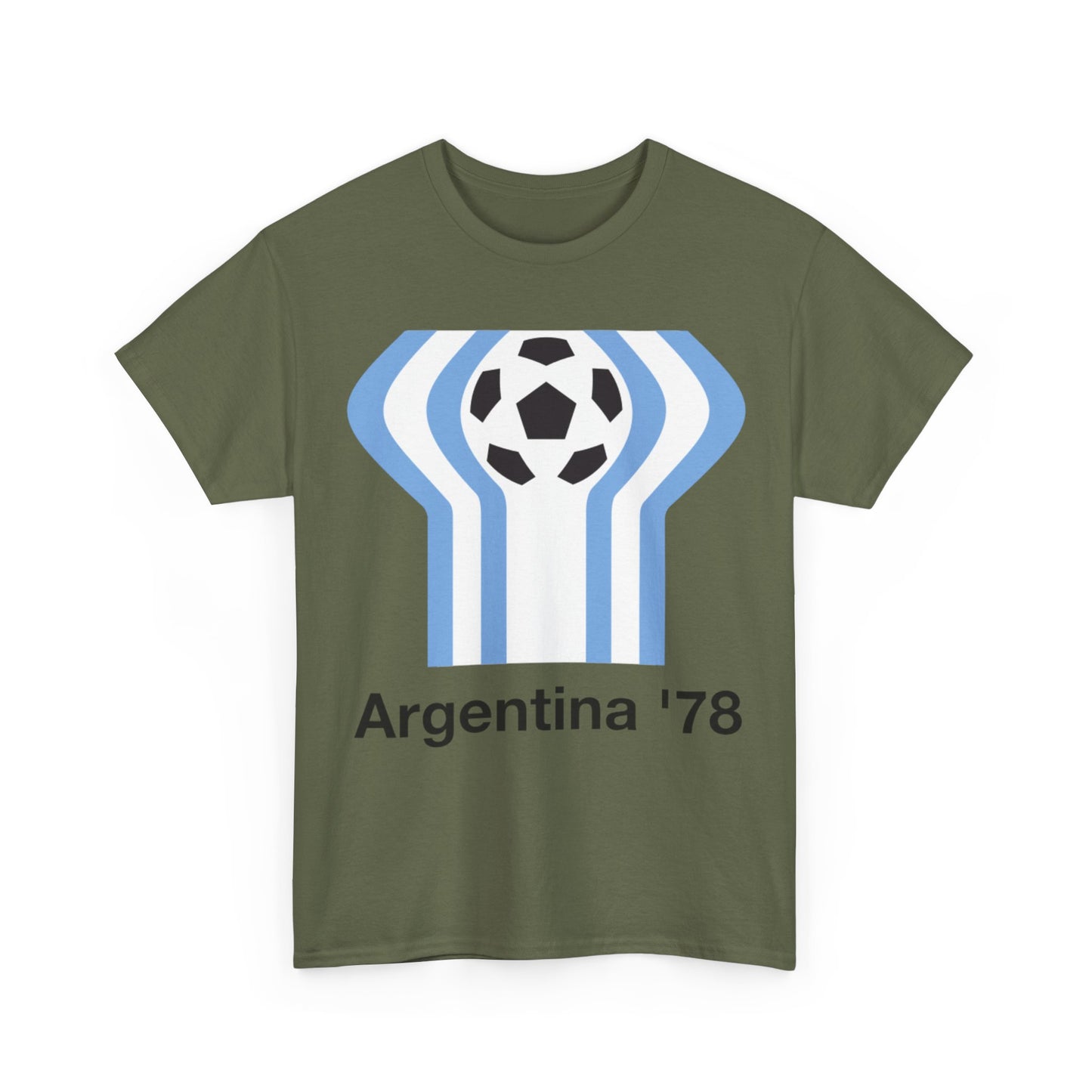 Argentina '78 Soccer T-Shirt — Retro World Cup Football Tee