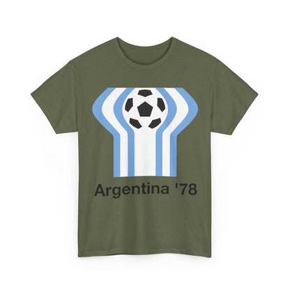 Argentina '78 Soccer T-Shirt — Retro World Cup Football Tee