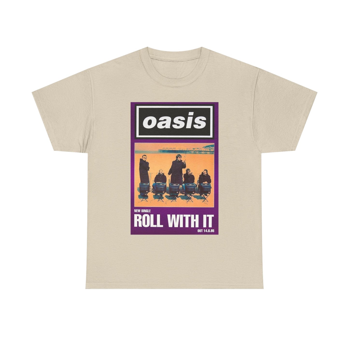 Oasis "Roll With It" Band Tee