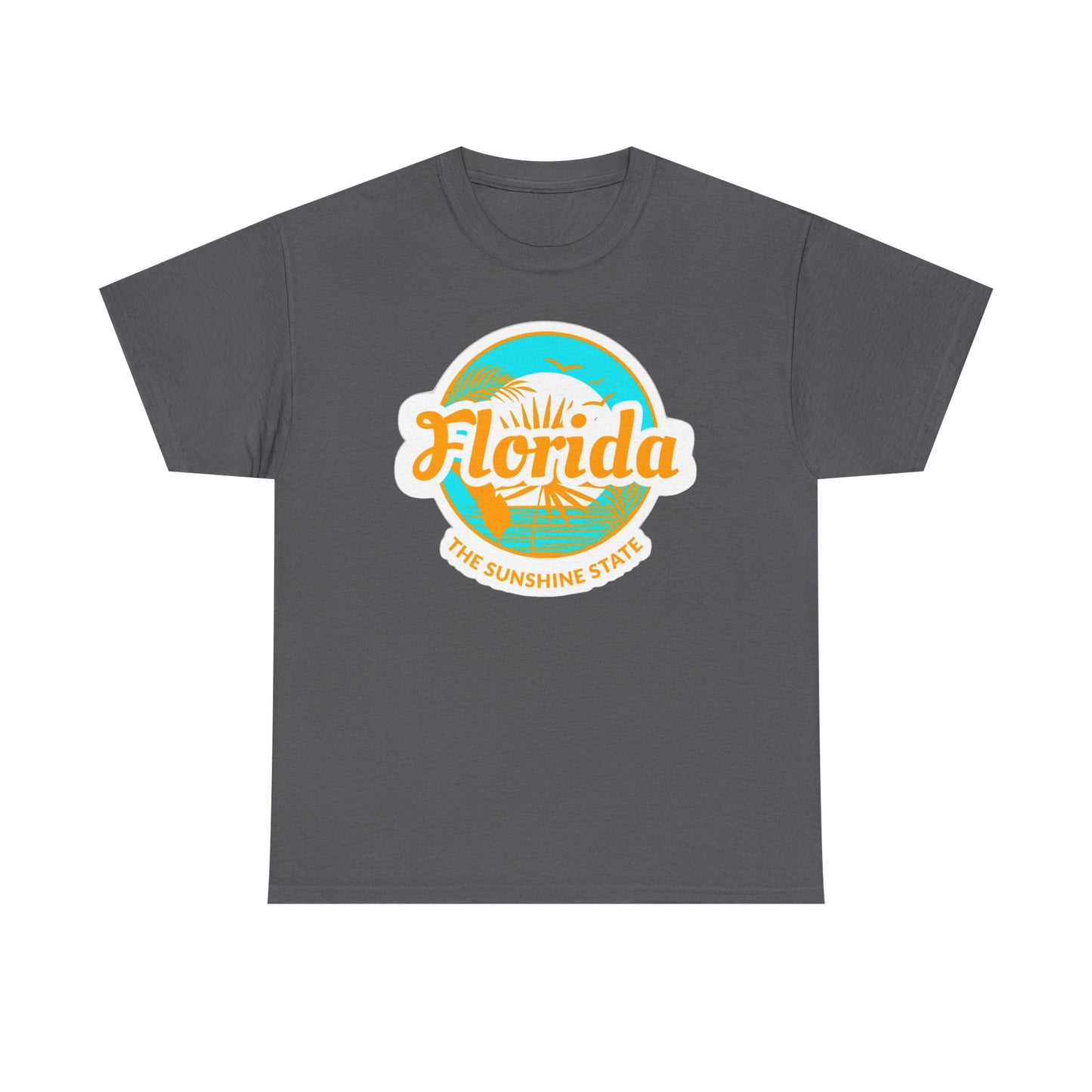 Florida Sunshine State T‑Shirt – Retro Beach Logo Tee