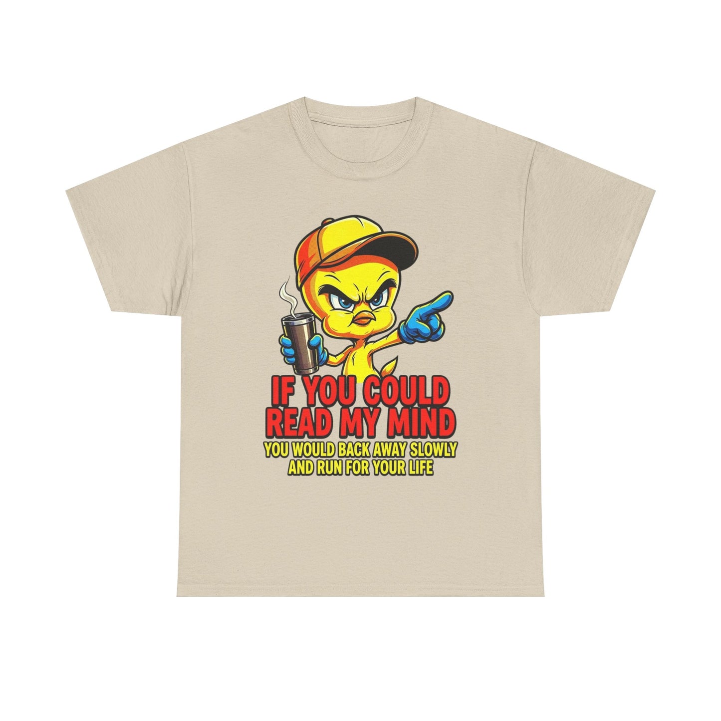 T-Shirt — “If You Could Read My Mind” Tweety Graphic Tee