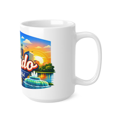 Orlando Ceramic Coffee Mug — "Orlando The City Beautiful" 11oz & 15oz