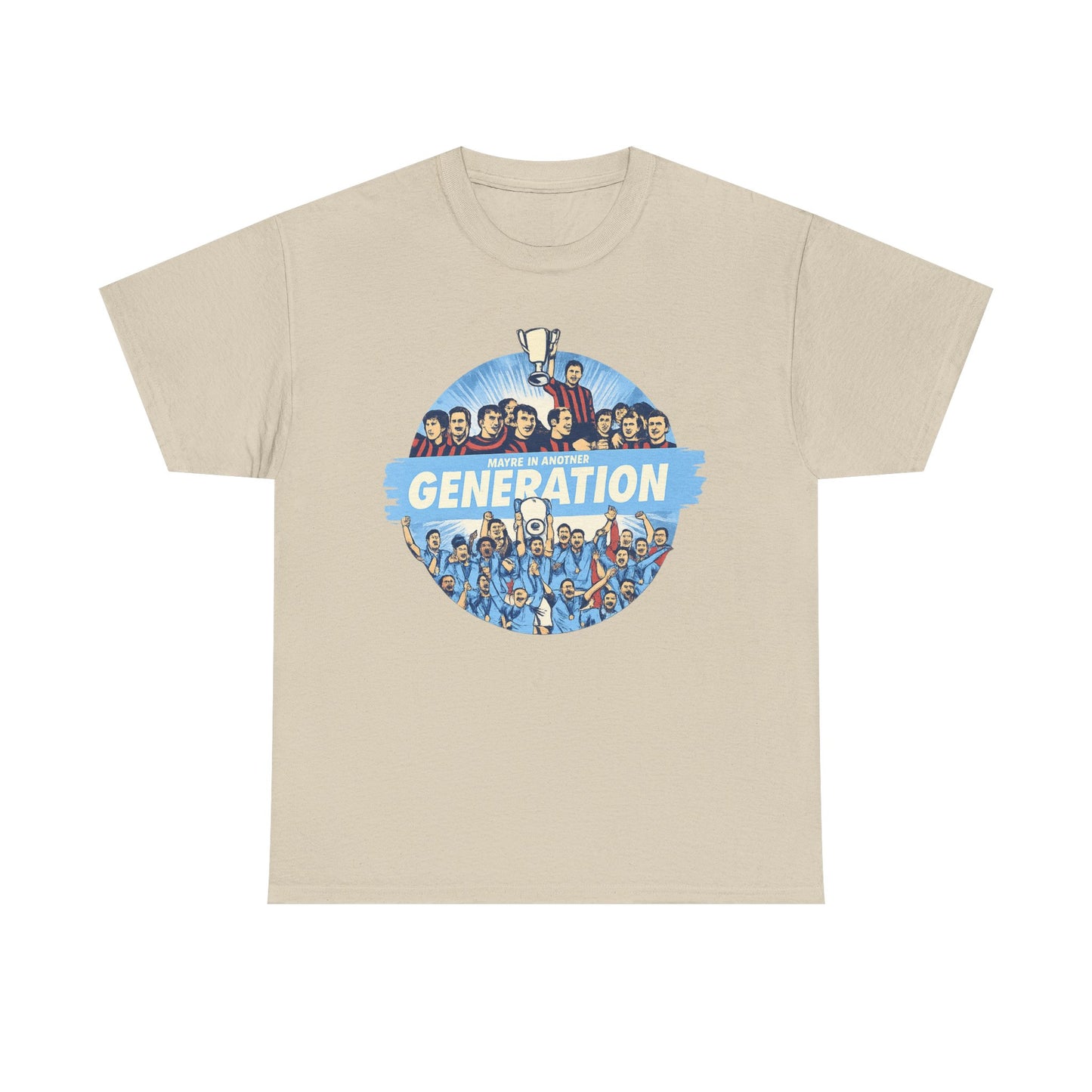 Manchester City Maybe in Another Generation Champions T‑Shirt — Retro Team Fan Tee