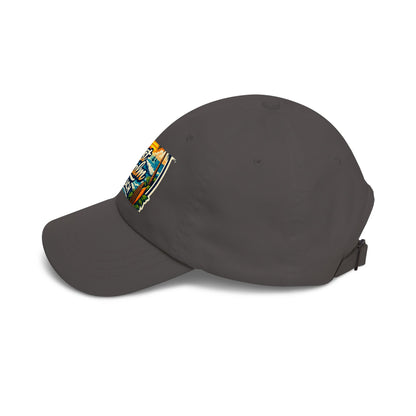 West Palm Beach Dad Cap — Vintage Surfboard Floral Beach Hat