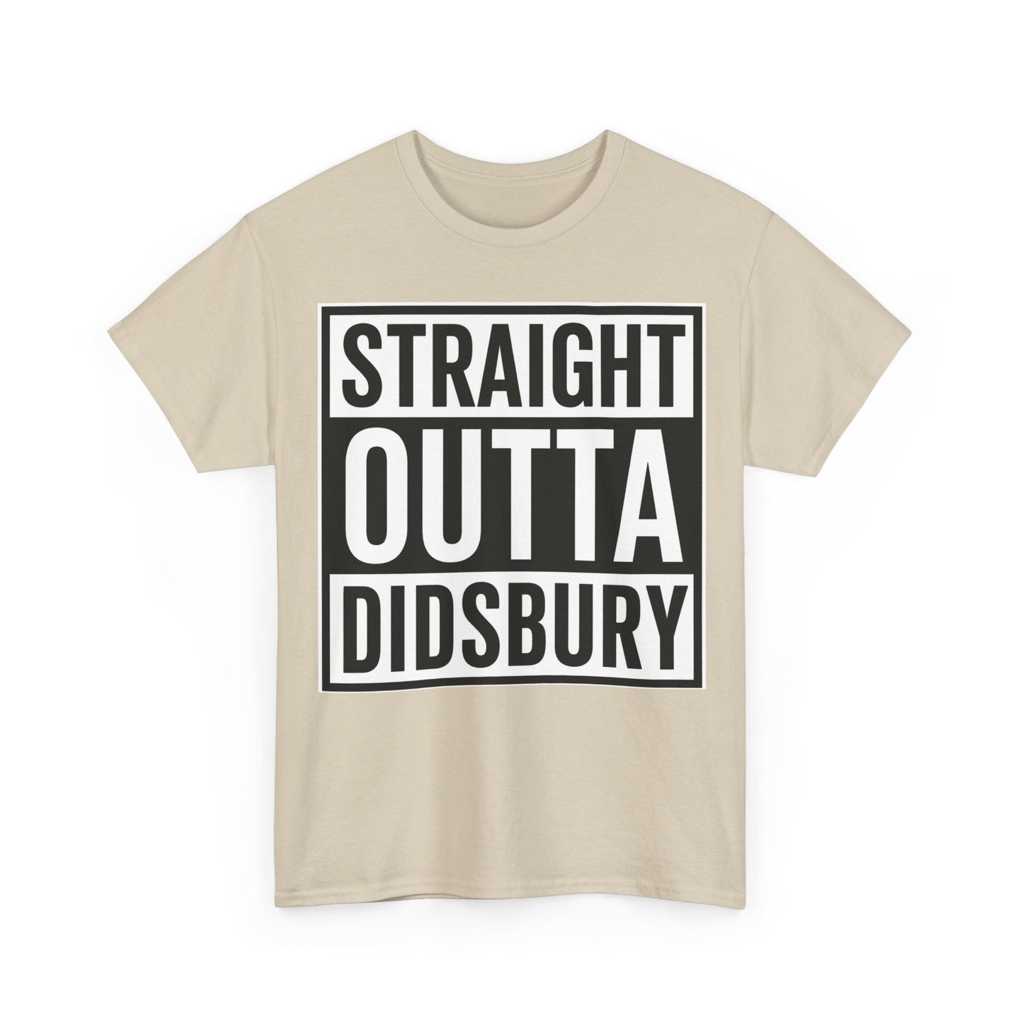 Straight Outta Didsbury T‑Shirt — Graphic City Pride Tee