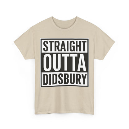 Straight Outta Didsbury T‑Shirt — Graphic City Pride Tee