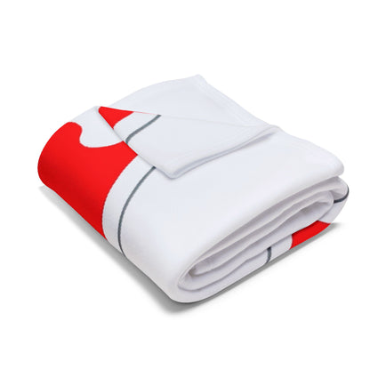 Rolling Stones Tongue Arctic Fleece Blanket – Retro Rock Band Logo Throw