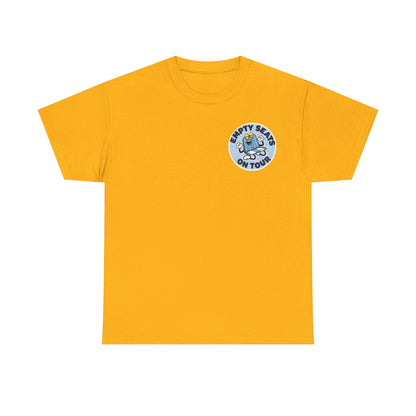Manchester City T-Shirt — 'Empty Blue Seats On Tour' Retro Skate Graphic Tee
