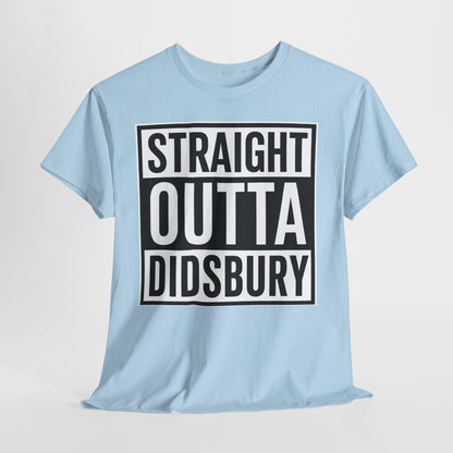 Straight Outta Didsbury T‑Shirt — Graphic City Pride Tee