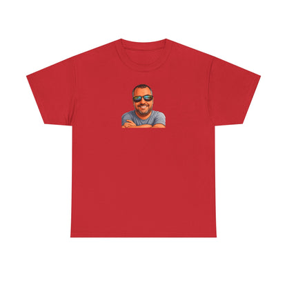 Graphic Tee — "E.T. Phoned Home" Smiling Guy Retro Design