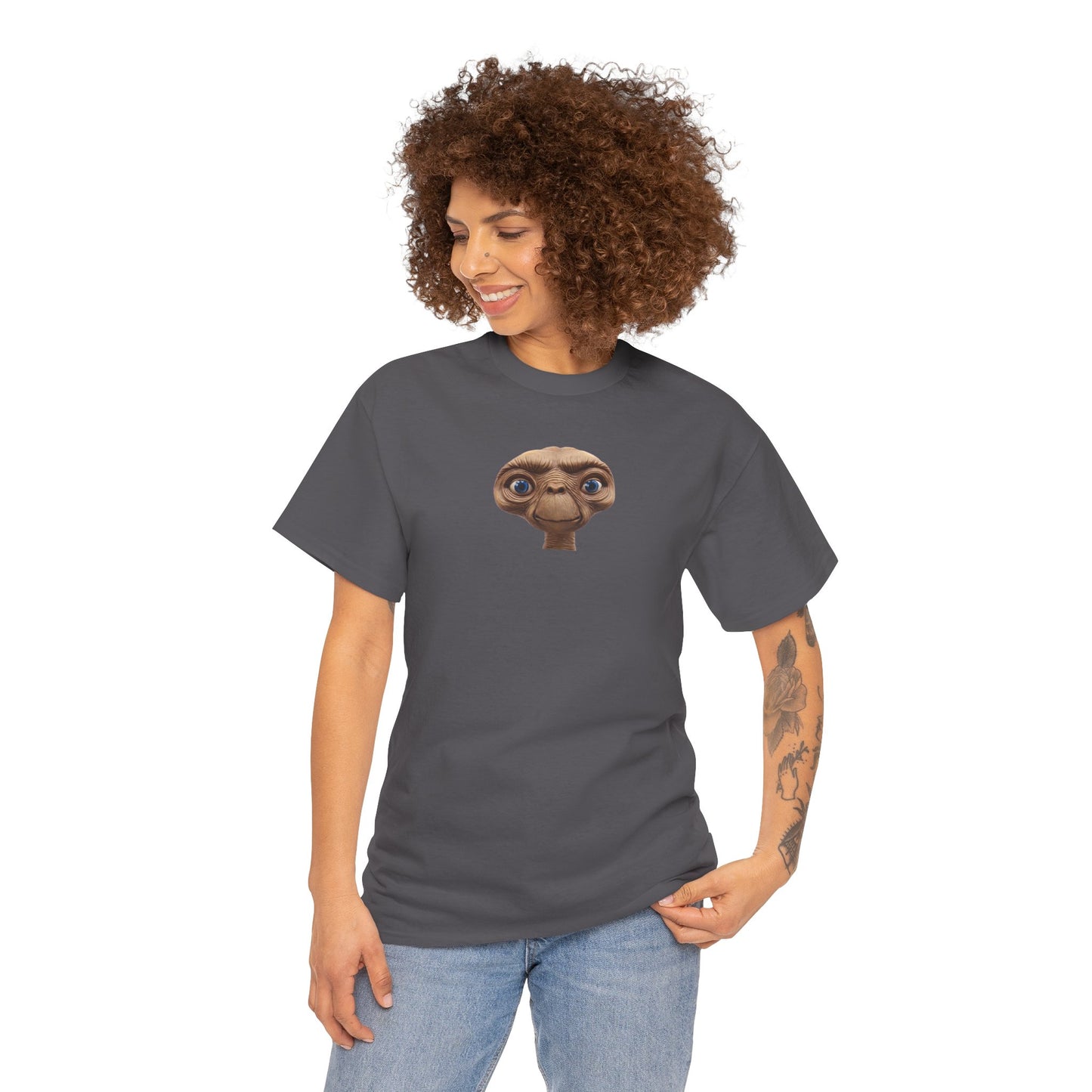 E.T. Phoned Home Tee — Retro Sci‑Fi Alien Graphic T-Shirt