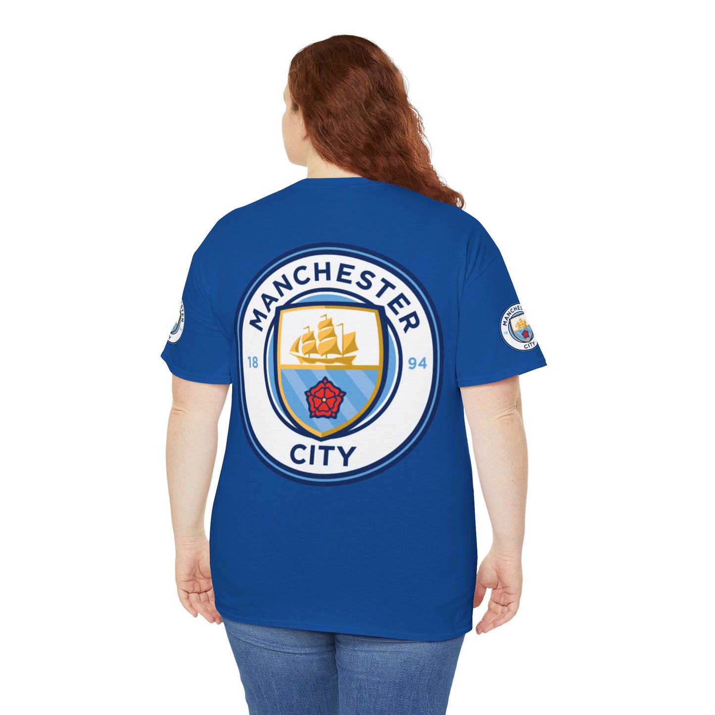 Manchester City Crest T-Shirt — Football Club Logo Tee