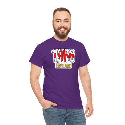 1966 England T‑Shirt – Retro World Cup Winners Football Tee