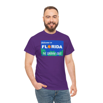 Florida "Welcome to Florida - The Sunshine State" T-Shirt