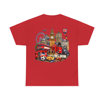 London Landmarks T‑Shirt — British Icons Collage Tee