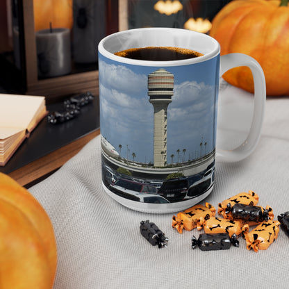 Virgin Atlantic at Orlando International Airport Photo Mug — Virgin Atlantic Jet Ceramic Coffee Cup (11oz/15oz)