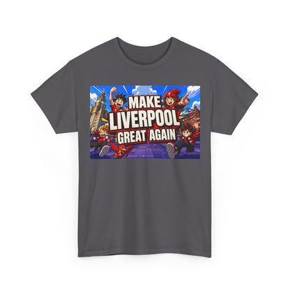 Liverpool Fan Tee – "Make Liverpool Great Again" Graphic Shirt