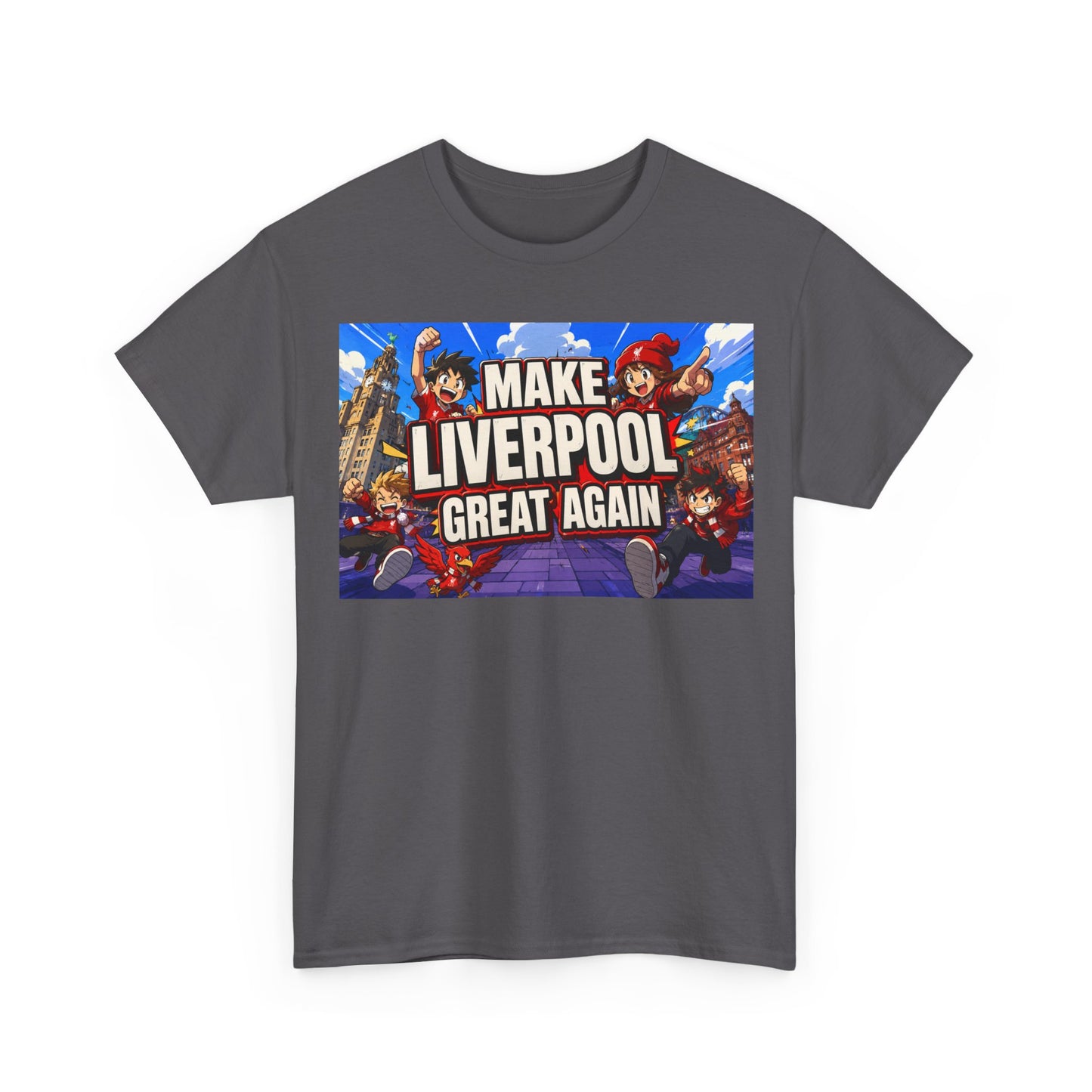 Liverpool Fan Tee – "Make Liverpool Great Again" Graphic Shirt