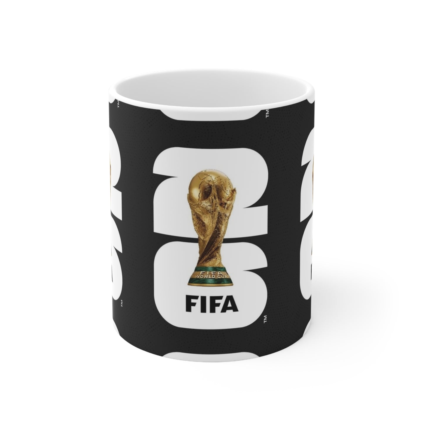 FIFA World Cup 2026 Trophy Coffee Mug — Soccer Fan Ceramic Cup (11oz & 15oz)