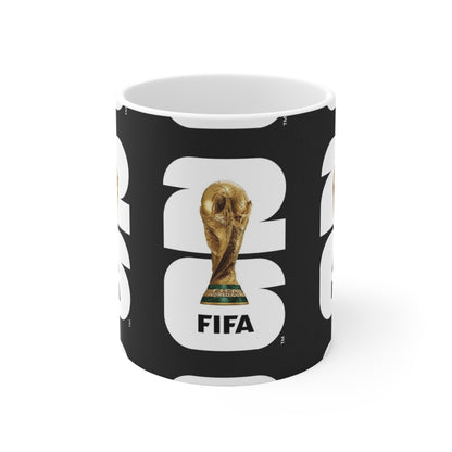 FIFA World Cup 2026 Trophy Coffee Mug — Soccer Fan Ceramic Cup (11oz & 15oz)