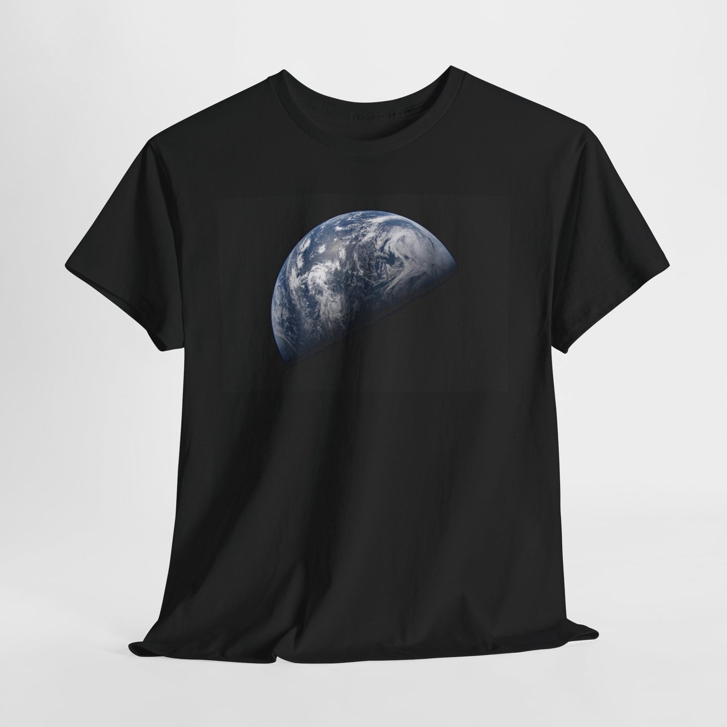 Planet Earthrise Graphic Tee — Vintage NASA Space Photo T-Shirt