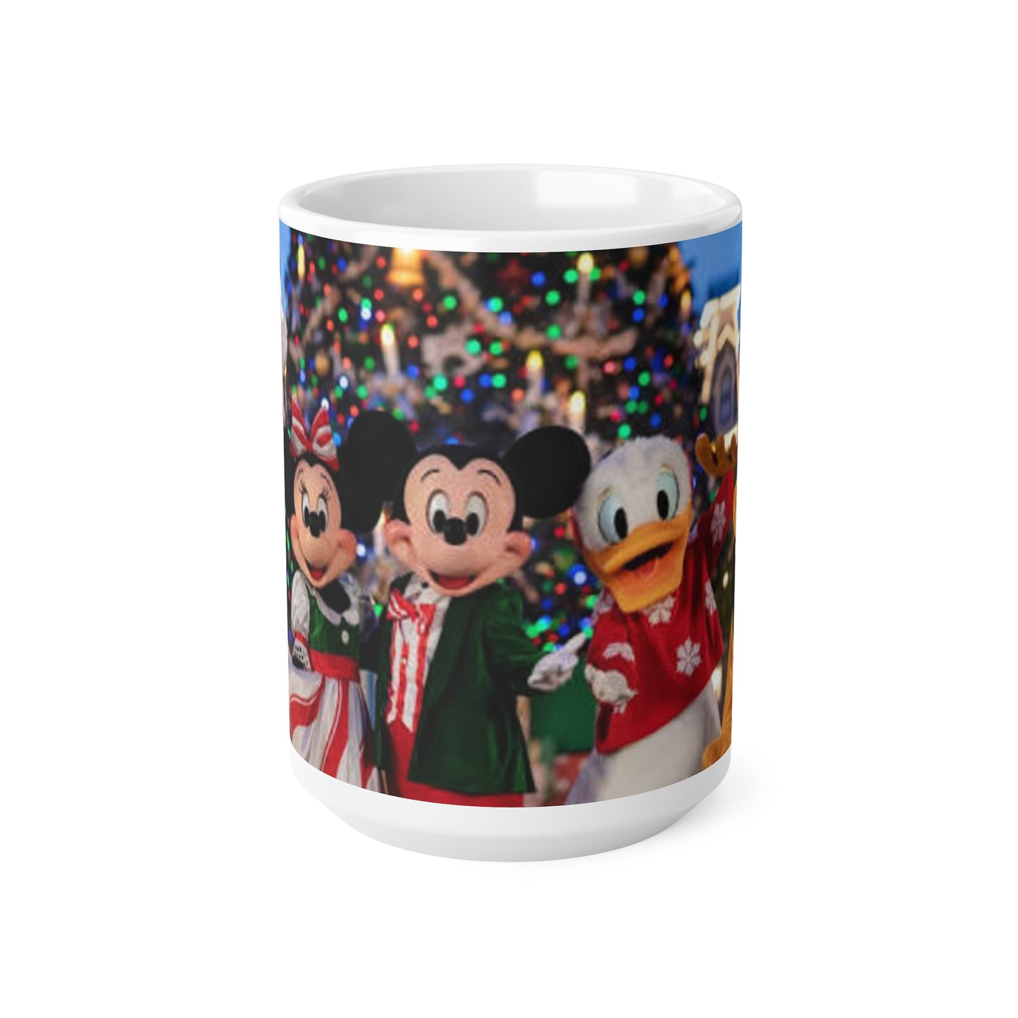 Disney Holiday Characters Ceramic Coffee Mug — 11oz & 15oz