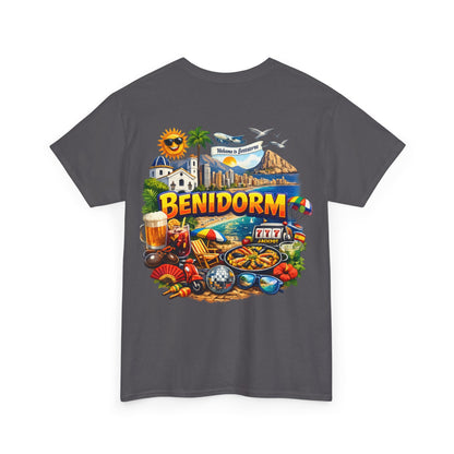 Benidorm Souvenir T‑Shirt — Spain Beach Holiday Graphic Tee