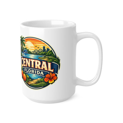 Central Florida Ceramic Coffee Cups, 11oz, 15oz