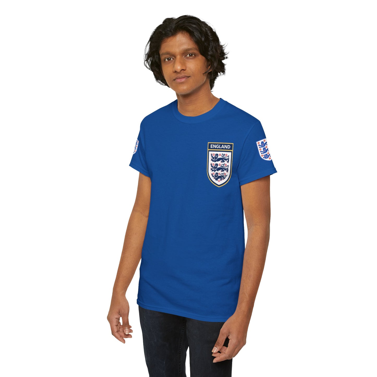 England Football Tee — "And After All You're My Wonderwall" Lyrics Tee
