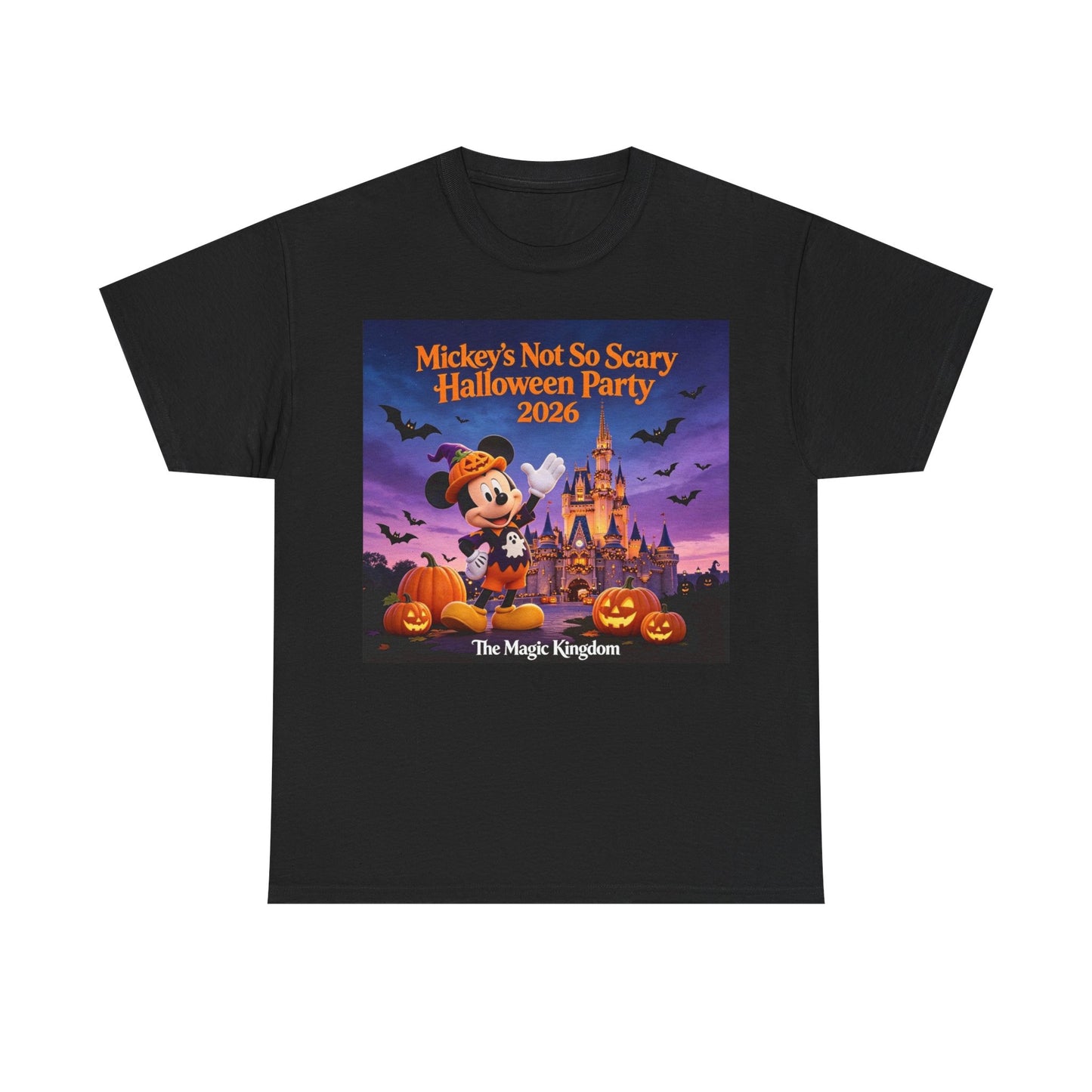 Halloween Party T‑Shirt — "Not So Scary" 2026 Magic Kingdom Tee