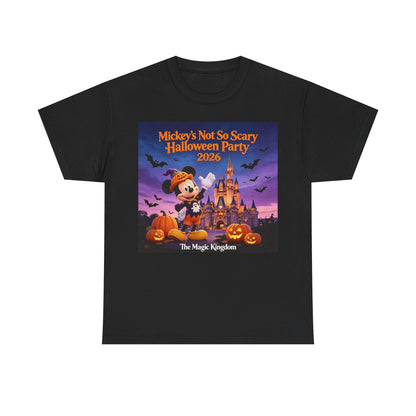 Halloween Party T‑Shirt — "Not So Scary" 2026 Magic Kingdom Tee