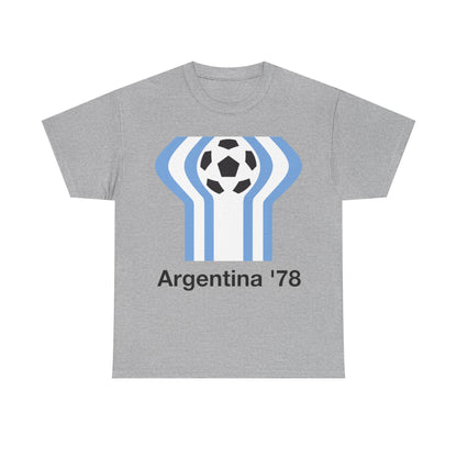 Argentina '78 Soccer T-Shirt — Retro World Cup Football Tee