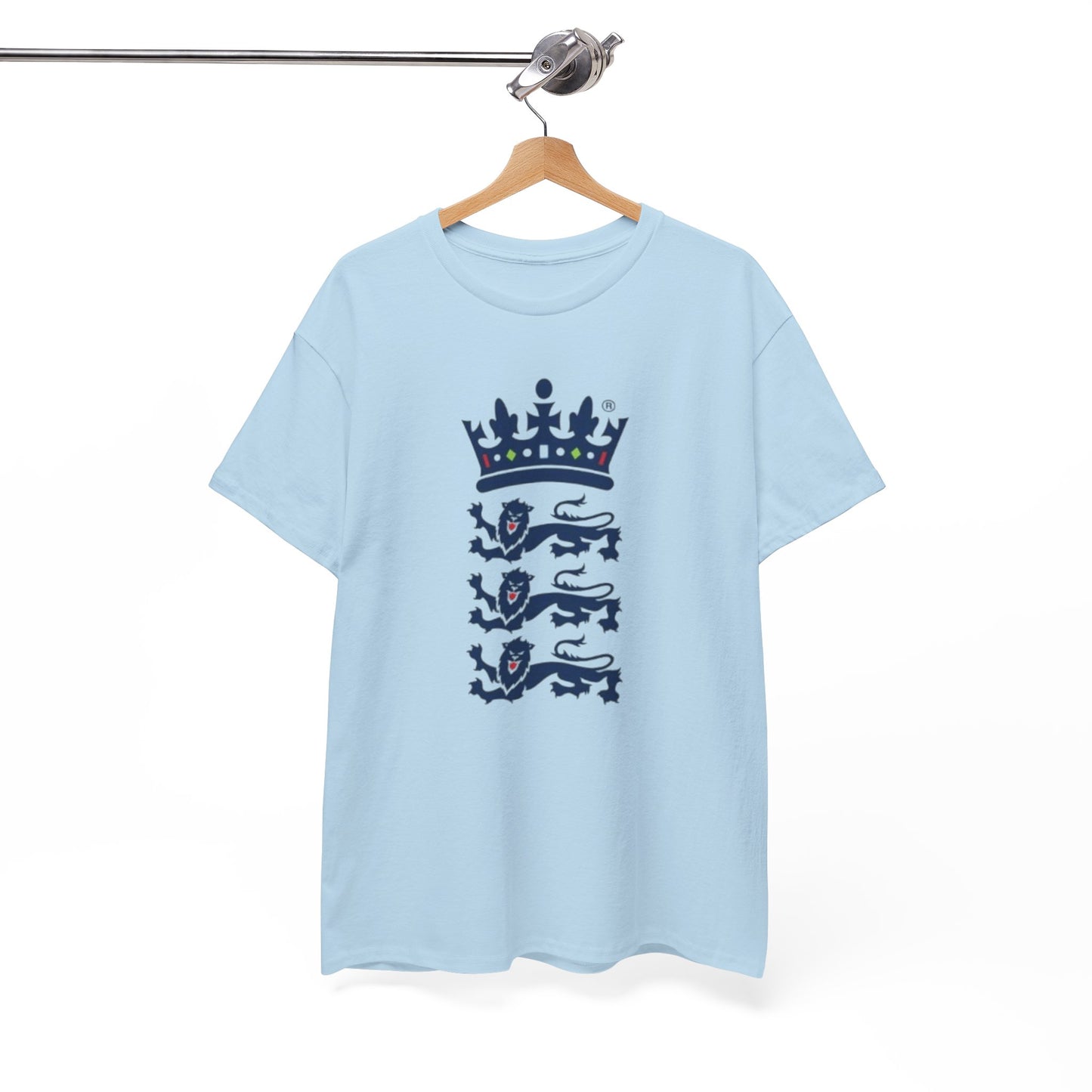 English Cricket T-Shirt — Vintage Cricket Crest Tee