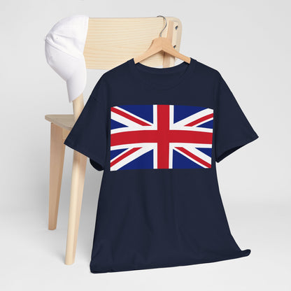 Union Jack Flag T‑Shirt — British Flag Tee for UK Pride & Travel