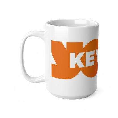 Coffee Mug – Retro 'Key 103' Gradient Logo Ceramic Mug (11oz, 15oz)
