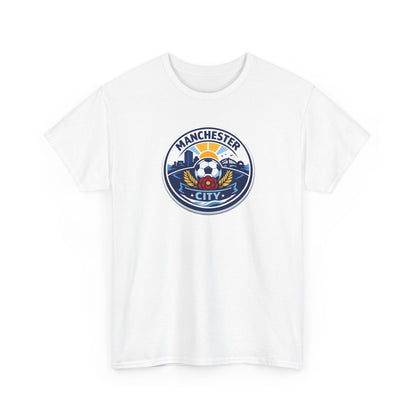 Manchester City Crest T-Shirt — Soccer Fan Tee