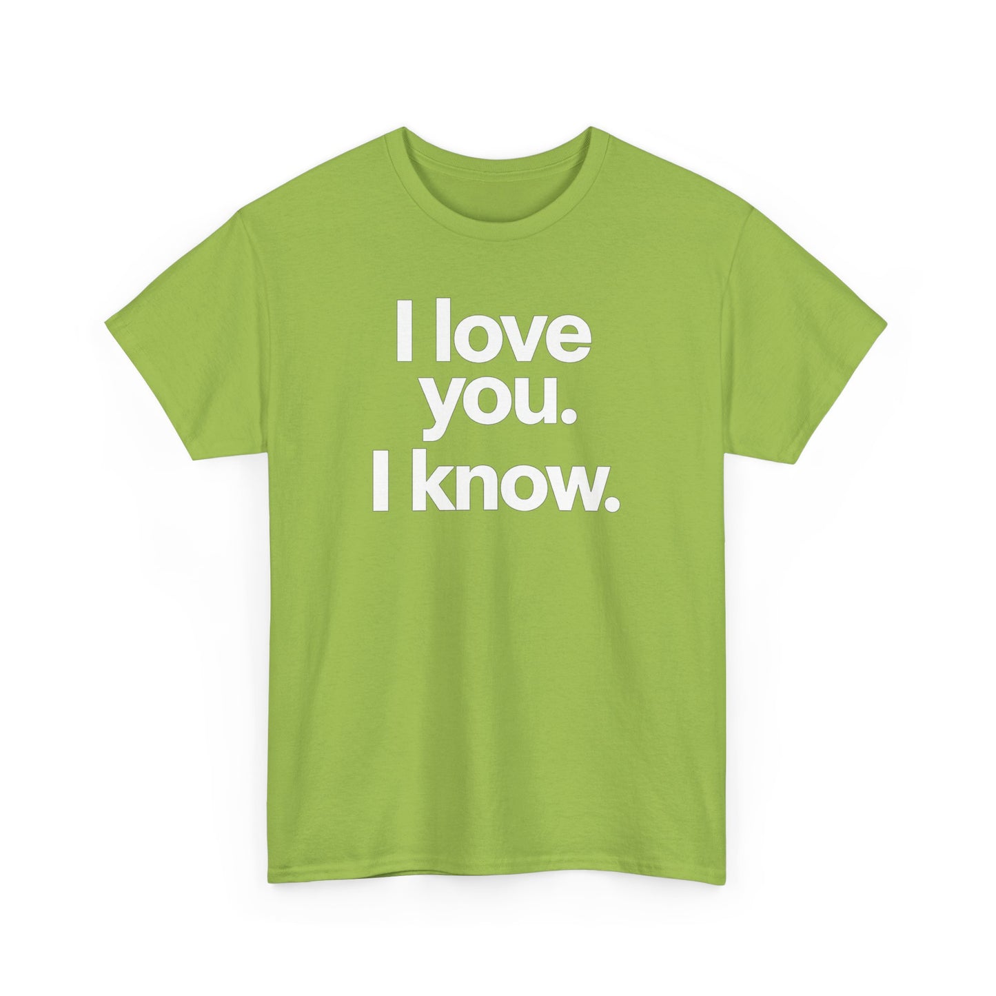 I Love You I Know Saying T‑Shirt from Star Wars