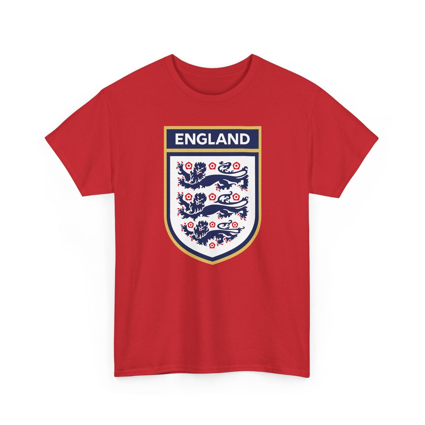 England Football T-Shirt — KANE #9 Red Soccer Shirt