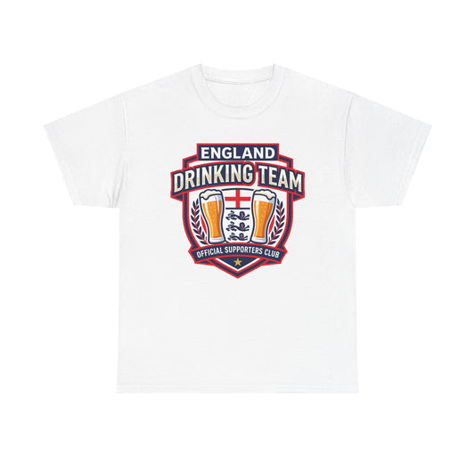 England Drinking Team T-Shirt — Official Supporters Club Pub Tee