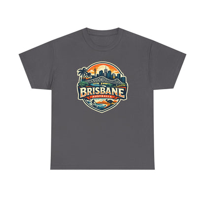 Brisbane Australia Vintage Sunset T-Shirt
