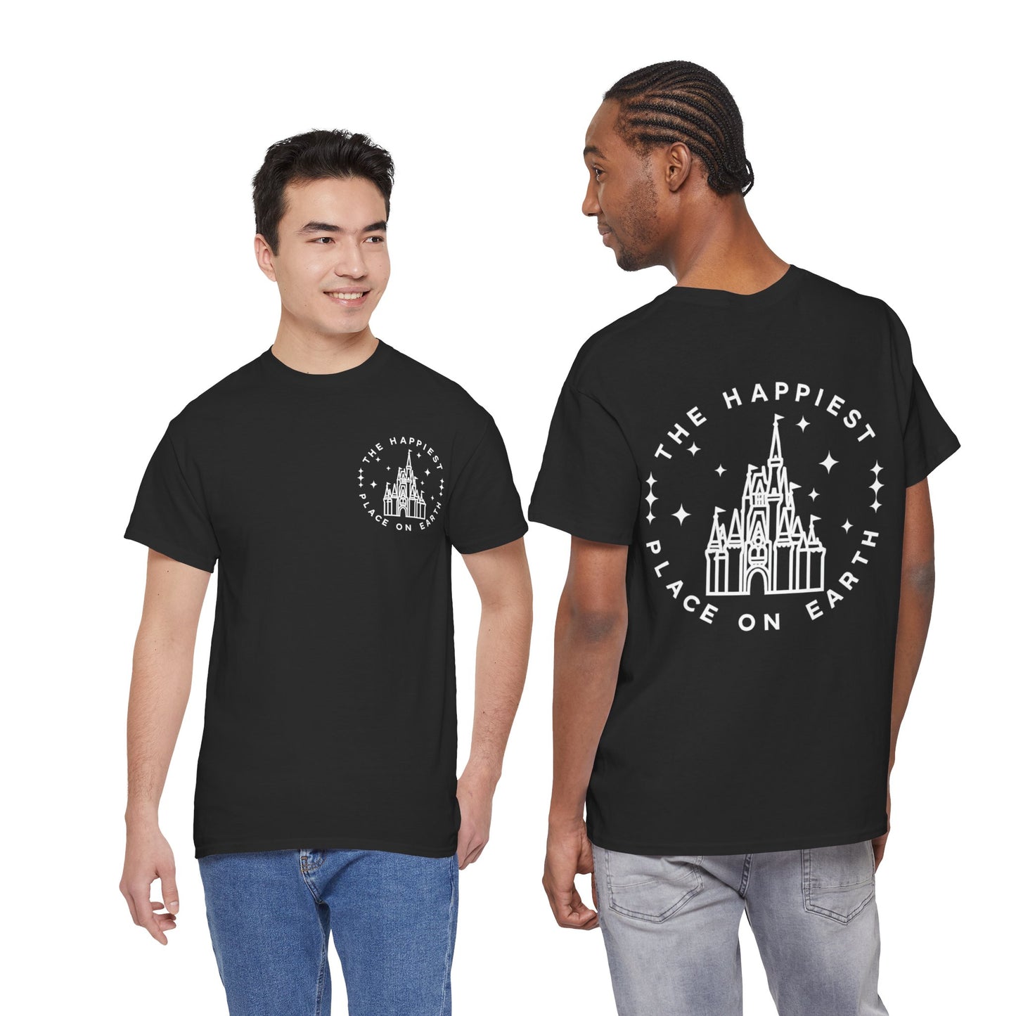 Castle Graphic Tee — "The Happiest Place on Earth" Theme Park T‑Shirt